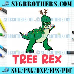 merry-christmas-tree-rex-toy-story-lights-svg