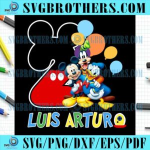 Luis Arturo 2 Disney Mickey Mouse PNG