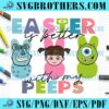 Funny Monsters Inc Easter Bunny SVG