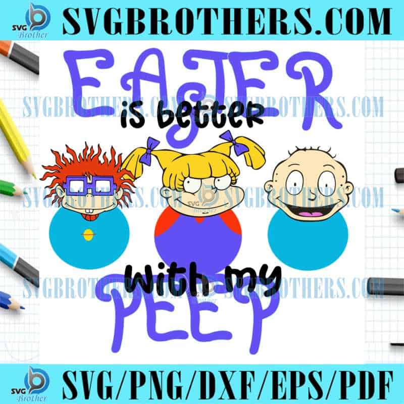 Funny Rugrats Easter SVG