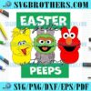 Funny Easter Sesame Street SVG