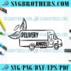 Peace Love Postal Worker Delivery SVG