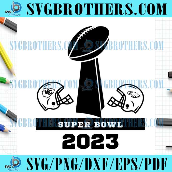 Football Team Superbowl 2023 SVG