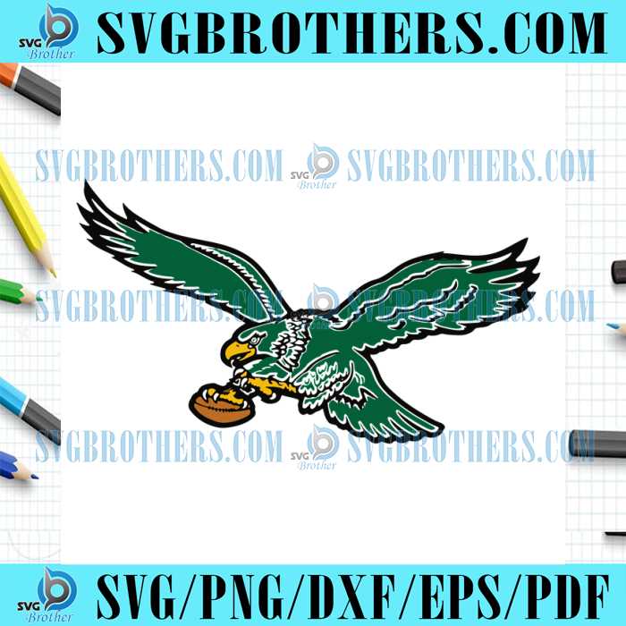 Philadelphia Eagles Football Team Logo SVG