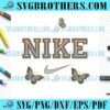 Vintage Nike With Butterfly Logo SVG