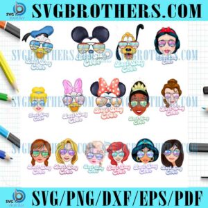 Disney Family With Sunglass Bundle PNG