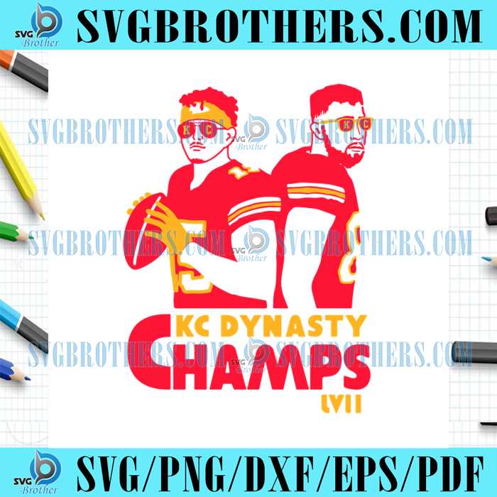 Kansas City Chiefs Dynasty SVG