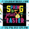 Spring Jesus Easter Bunny SVG