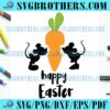 Easter Mickey Mouse With Carrot SVG