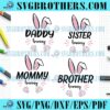 Funny Easter Bunny Family Bundle SVG