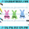 Funny Easter Bunny Family Gift SVG