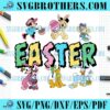 Cute Mickey Friends Easter SVG
