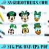 Patricks Mickey And Friends Face SVG