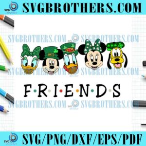 Walt Disney Friend Saint Patricks Day SVG