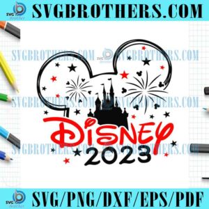 Mickey Family Vacation 2023 SVG