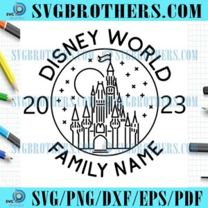 Disneyland Family Trip 2023 SVG