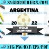 Lionel Messi Word Cup Argentina SVG