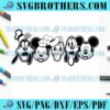 Mickey And Friend Disney Gift SVG