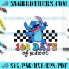 100Th Of School Stitch Checked SVG