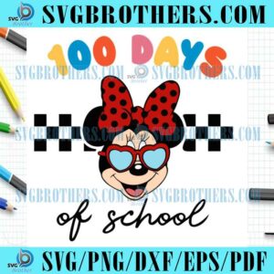 Disney Minnie Back to School Gift SVG