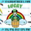Lucky Mickey Raibow St Patricks SVG