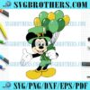 Mickey Balloons Patricks Day Svg