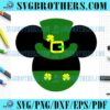 Mickey Leprechaun Hat Patricks Day SVG