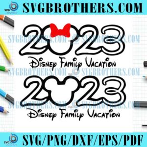 Mickey Minnie Disney Trip 2023 SVG