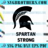 Spartan Strong Fundraiser Football SVG