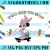 Minnie To Hip To Hop Easter Checked SVG