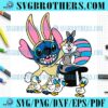 Happy Disney Stitch Easter Bunny Eggs SVG