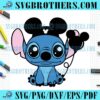 Stitch With Mickey And Balloon SVG