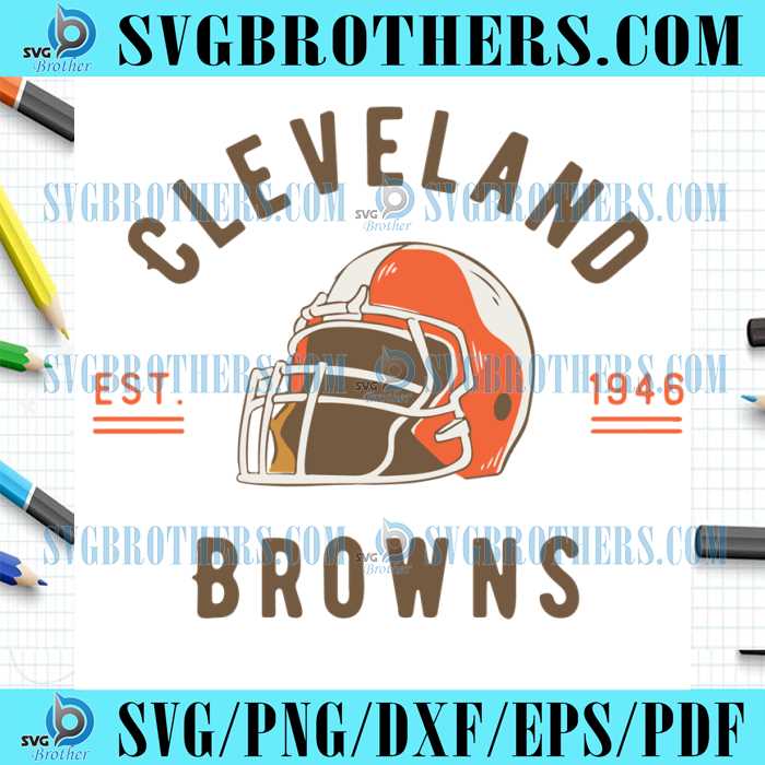 Cleveland Browns Logo EST 1946 SVG