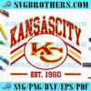 KC Chiefs Football 1960 Superbowl SVG