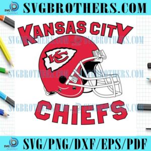 Kansas City Chiefs Football Logo SVG