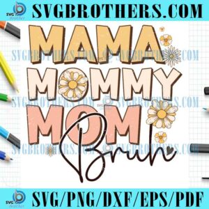 retro-daisy-mama-mommy-brush-lover-png