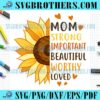 love-beautiful-mom-half-sunflower-png