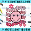 Flower Mothers Day Smiley Face SVG