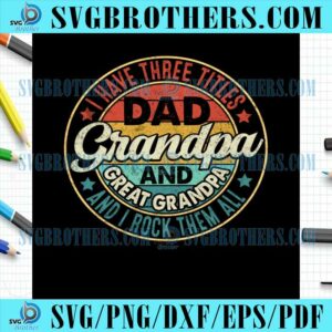 Funny Retro Fathers Sayings Vintage SVG