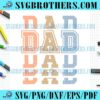 Funny Retro Dad Vibes Gifts SVG