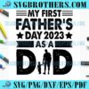 Retro First Fathers Day 2023 SVG