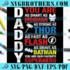 Happy Superhero Daddy SVG