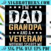 Retro Dad Grandpa And Veteran SVG