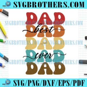 Retro Best Dad Ever Gifts PNG