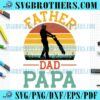 Funny Daddy And Son Vintage SVG