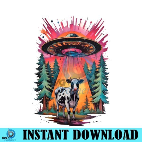 vintage-ufo-cow-abduction-alien-png